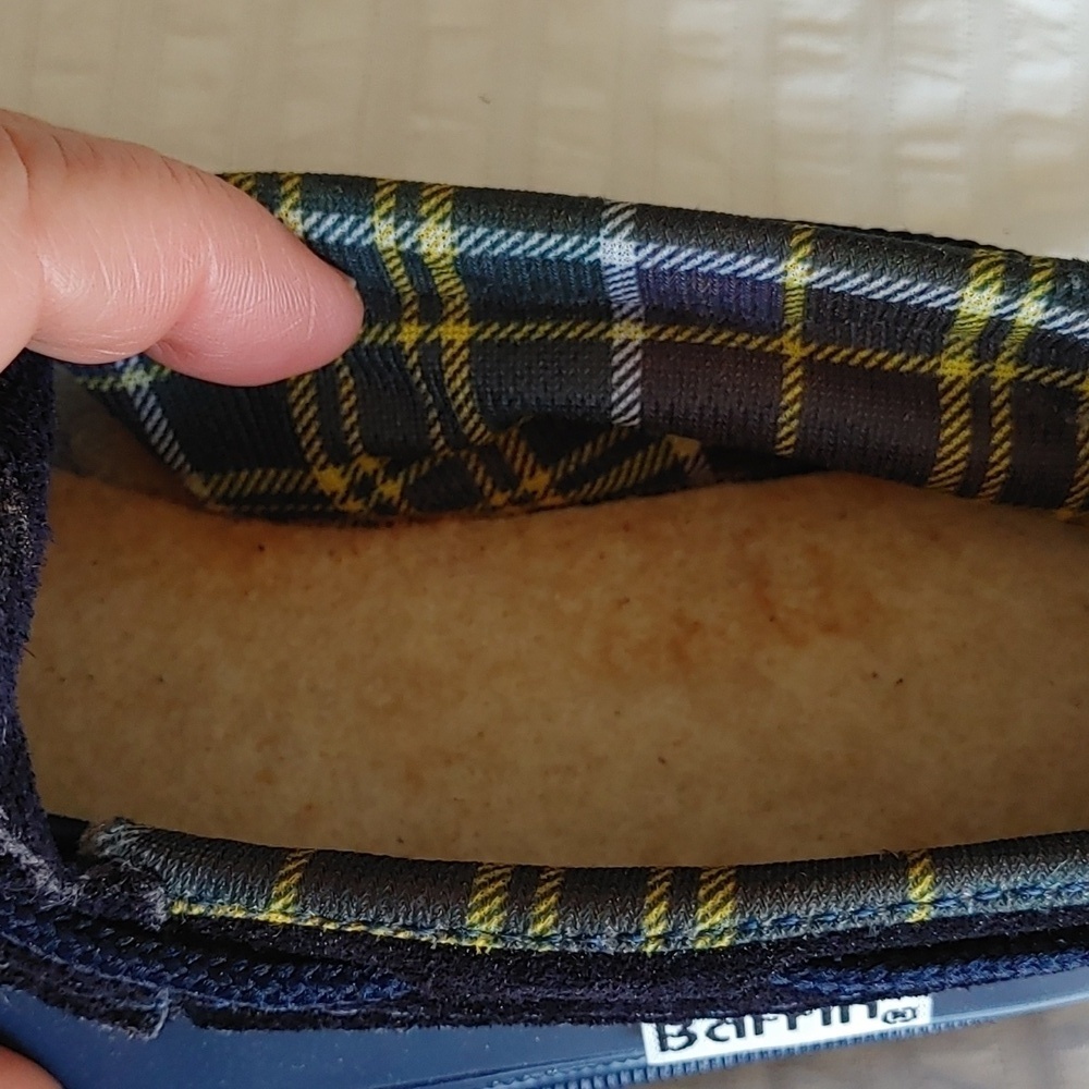 🇨🇦NWT Boys Baffin Navy Waterproof Duck Shoe Youth Size 1 - Picture 15 of 15